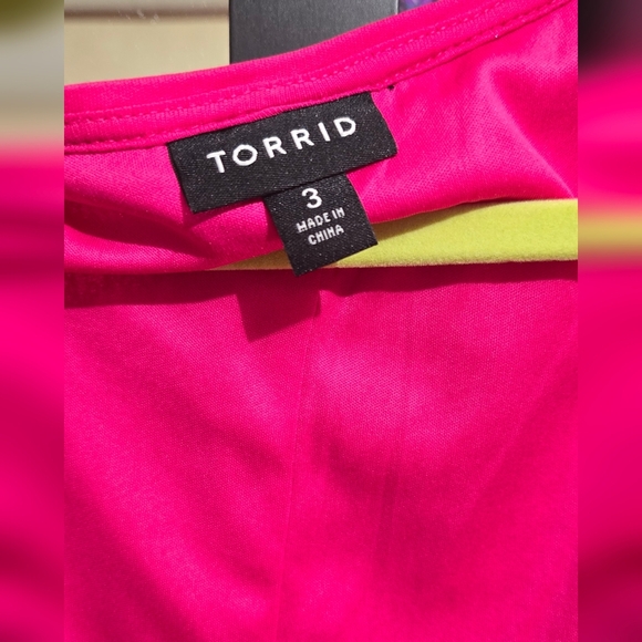 🍂🍁NWOT TORRID 3X Sequin Deep V-Neck Long Sleeve Blouse - Picture 3 of 5